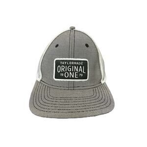 TaylorMade "Original One" 1979‎ Trucker Hat Mesh Snapback Grey & Black